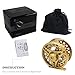 Croch Fly Fishing Reel with CNC-machined Aluminum Alloy Body 3/4 Gold