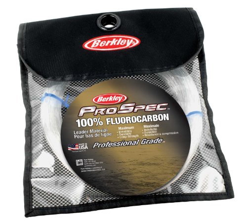 UPC 028632597705, Berkley Pro Spec Fluorocarbon 0.024-Inch Diameter Fishing Line, 40-Pound Test, 25-Yard Spool, Clear