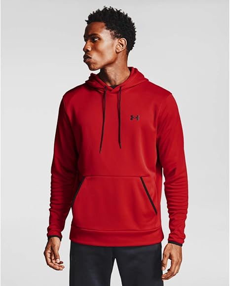 under armour hoodie red