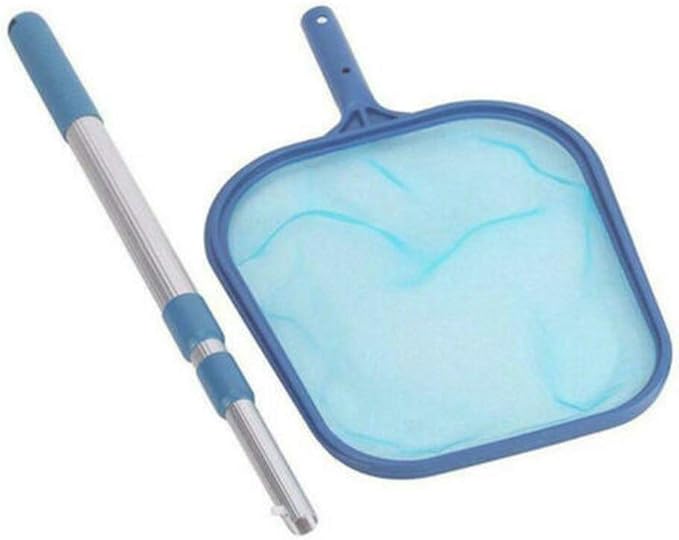 Swimming Pool Net with Pole for Skimming 1441” Adjustable, Aluminum Alloy Pole and