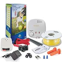 PetSafe Basic In-Ground Dog and Cat Fence - from The Parent Company of Invisible Fence Brand - Underground Electric Pet Fence