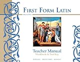First Form Latin, Workbook and Test Key
