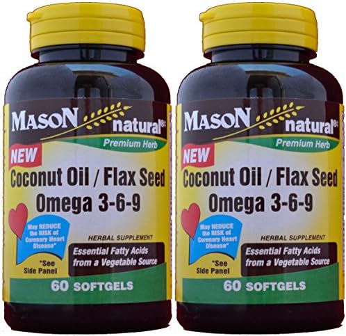 Mason Gels Flax Seed Ccnt Oil