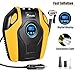 Air Compressor Tire Inflator - Natudix Car Tire Pump Digital Tire Pressure Gauges Portable Air Tool 12V 150PSI with LCD Display LED Light for Trucks Motorcycle Bike Basketball Boat (2019 Version)