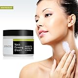 YEOUTH Neck Cream for Firming, Anti Aging Wrinkle Cream Moisturizer, Skin Tightening, Helps Double Chin, Turkey Neck Tightener, Repair Crepe Skin with Green Tea, Argireline, Vitamin C - GUARANTEED