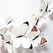 Uelfbaby 12Pcs 3D Butterfly Wall Stickers Decor Art Decorations(White)