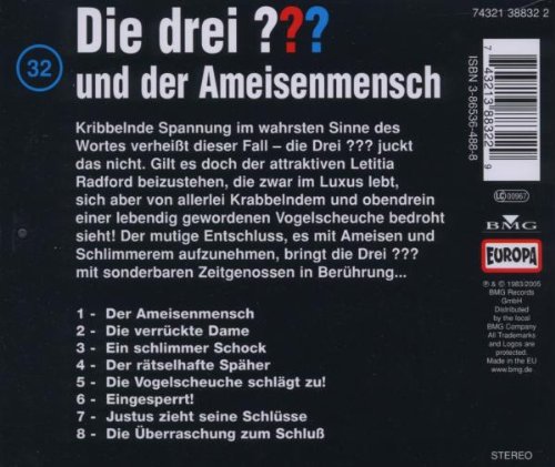 Die Drei Fragezeichen Folge 32 Und Der Ameisenmensch Die Drei Amazon De Musik