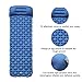 CSHope Sleeping Pad Ultralight Waterproof Self Inflating Sleeping Bag with Attached Pillow for Camping Hiking and Trekking