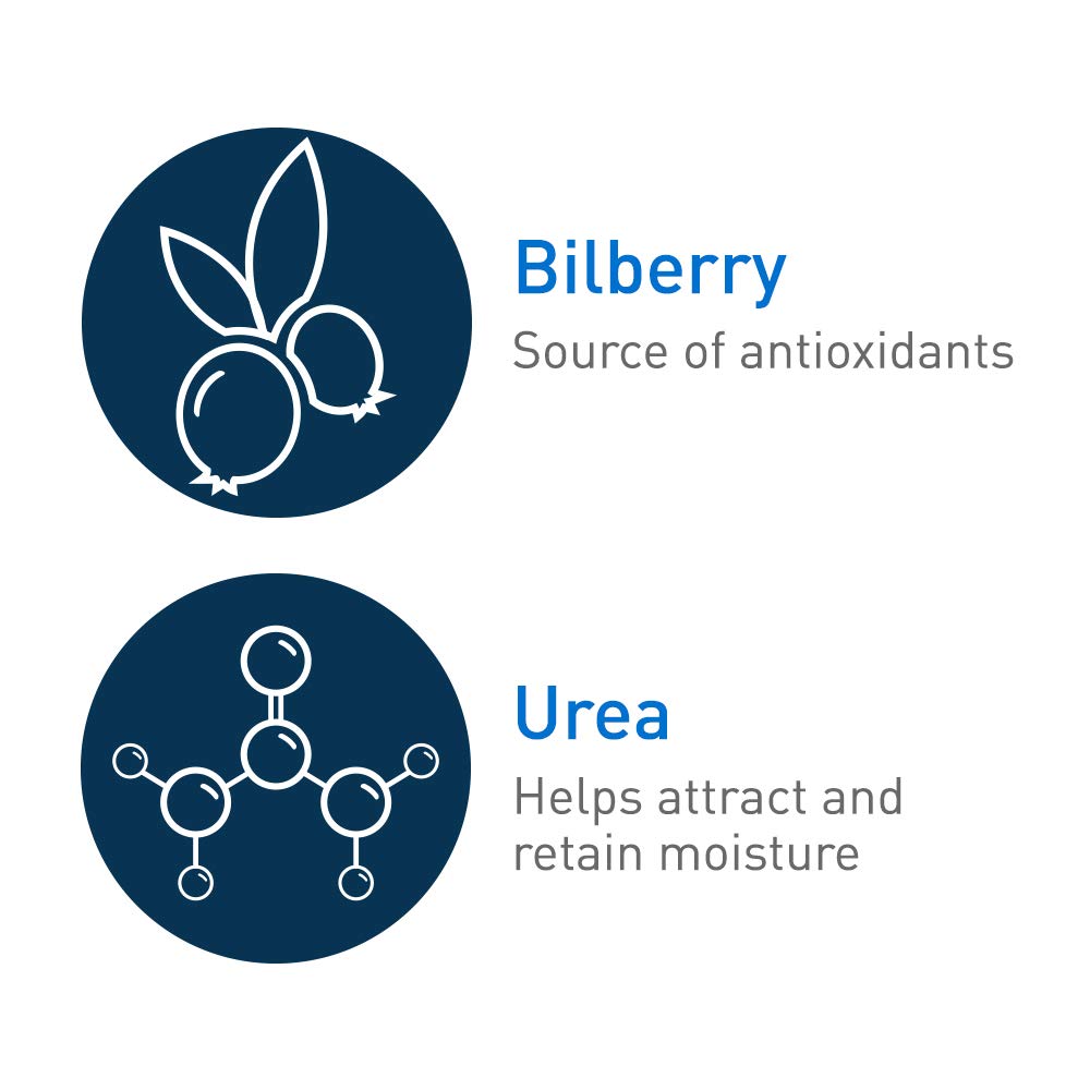CeraVe Moisturizing Cream for Diabetics’ Dry Skin | 8 Ounce | Urea Cream with Bilberry for Cracked Skin | Fragrance & Paraben Free : Beauty