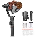 zhi yun Crane 2 with Servo Follow Focus, 2018 New Package 3-Axis Gimbal Stabilizer for DSLR Camera Zhiyun-tech Crane-2, Black