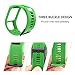 NotoCity Compatible with Tomtom Watch Band Silicone Watch Strap Replacement for Spark/Spark 3/Golfer 2/Adventurer/Runner 2/3 Smartwatch(Green)
