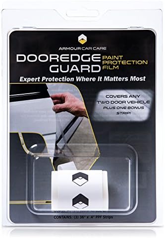 Armour Car Care Door Edge Guard and Seal PPF 2 Door (3 pack, 2+1 bonus film)