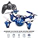 Tekstra Hubsan X4 H107C Mini Micro Drone for Kids, 720P HD Camera, 6-Axis Gimbal Adjustable Sensitivity, Modes Function, Small Quadcopter, Best Gifts