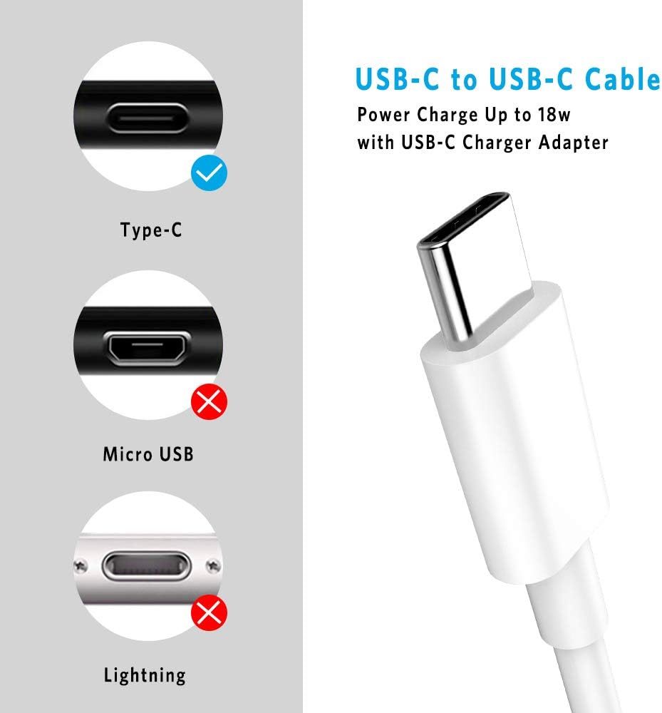 USB C to USB C Cable for Google Pixel 10a/9a/8a/7/6 Charge Cable 1.8M/6FT 60W 3A USB Type C to Type C PD Fast Charging Cord for iPhone 17 16e 15 Air for Samsung S26/A17/A16/A06/A36/A56/S25/S24/S23/S22 - Image 3