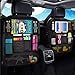 Car Organizer Back Seat - Car Accessories Storage Organizer with Touchscreen Tablet Holder & Multi-Pocket - Car Seat Back Protector Kick Mats - Automotive Travel Accessories for Kids Toddlers (2 Pack)