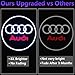 2 Pcs Car Door Projector LED Logo Lights, Audi Puddle Entry Ghost Shadow Welcome Lighting for Audi A1 A3 A4 A5 A6 A7 A8 Q3 Q5 Q7 R8 TT Accessories & Parts Emblem Reflector Lamp
