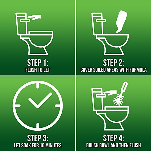 Lime-A-Way Toilet Bowl Cleaner, Liquid 16 oz (Pack of 2)