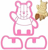 Winnie the Pooh Sitting 3D Cookie Cutter & Toast Press Set