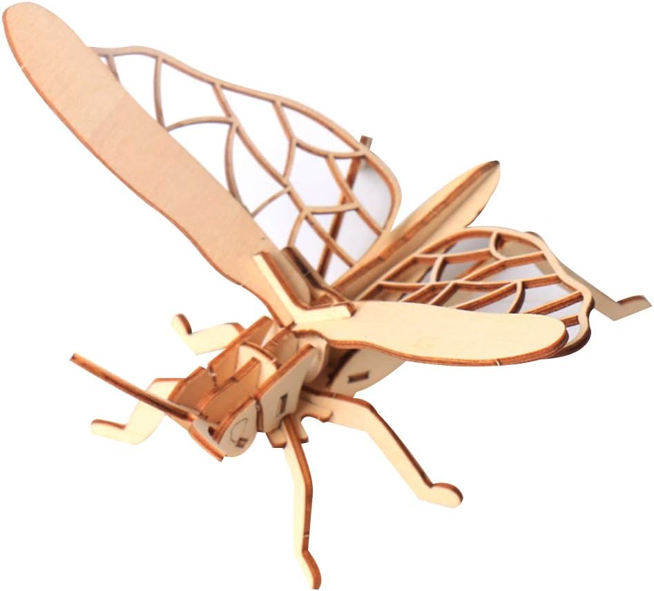 Download Butterfly Bee Dragonfly Grasshopper Ruiyif 3d Wooden Puzzles For Kids Diy Assembly Puzzles 4 Sets 3d Wood Model Kits For Kids Educational Toys Birthday Gifts Table Ornaments 3 D Puzzles Puzzles