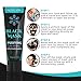 Nuva Skin Blackhead Remover Mask, Black Mask w/Activated Charcoal, Blackhead Peel Off Mask for Deep Cleansing Face & Nose 90g (Mascarilla para Puntos Negros)