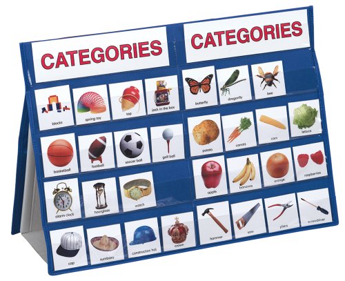 Table Top Pocket Chart Categories
