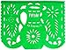 Large Plastic Papel Picado Banner - 15 Feet Long - Two Designs to choose from (3 Pack, Mexico Querido)