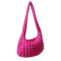 Quilted Tote Bag Large Capacity Satchel Handbag