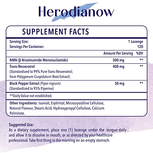 Sublingual NMN TransResveratrol Supplement Organic 900mg ,3in1 Fast
