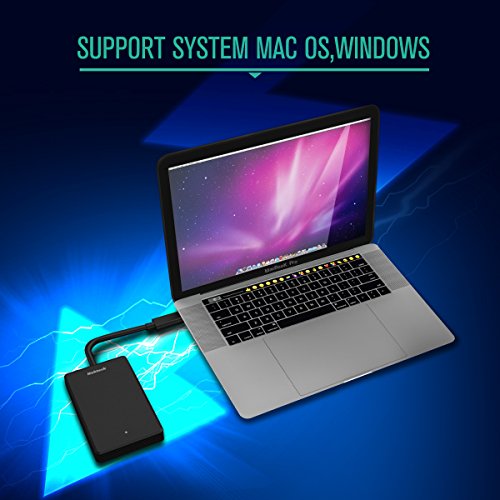 [Certified] Nekteck 480GB Thunderbolt 3 SSD NVME Hard Drive, External