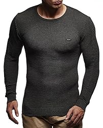 Leif Nelson Men's Sweater Pullover Hoodie Basic