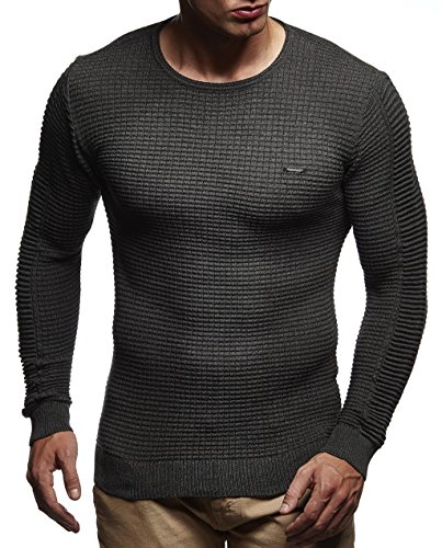 Leif Nelson Men's Sweater Pullover Hoodie Basic