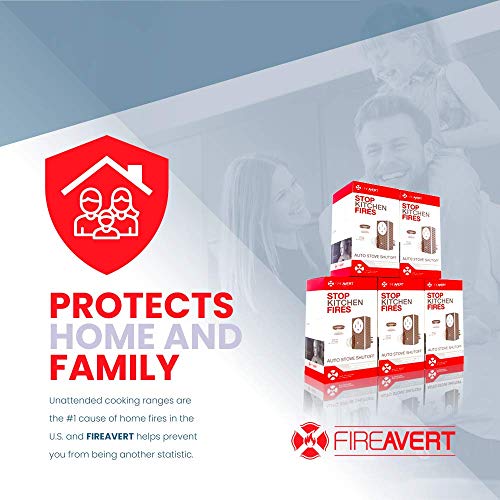 FireAvert Electric Auto Stove Shutoff Safety Device (3 or 4 Prong