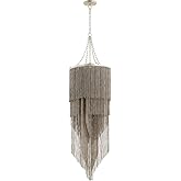 Cyan Design Chandelier8 Divaza Chandelier, 4-Light 100 Total Watts, Silver