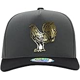 Ferreti Culiacan El Gallo Grey Baseball Hats for Men - Mens Snapback Hats, Ball Caps for Men and Women, Grey Hats for Men, Gorra para Hombre y Mujer - Adjustable Size