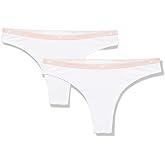 Emporio Armani womens Essential Studs Logo 2 Pack Brazilian