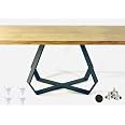 Sumatos 30 Inch Metal Table Base - Heavy Duty Cross Legs For Glass, Wood, Or Marble Tops - View #7