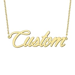 BYBWBL Personalized Custom Name Necklace Stainless