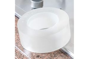 TINTVENT Caulk Tape Strip,Clear Caulking Sealing Tape Self Adhesive Kitchen for Bathtub,Bathroom,Shower,Toile,Kitchen Sink and Wall Sealing