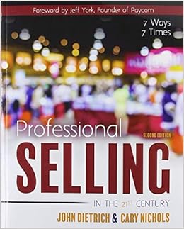 Professional Selling W/Access Code