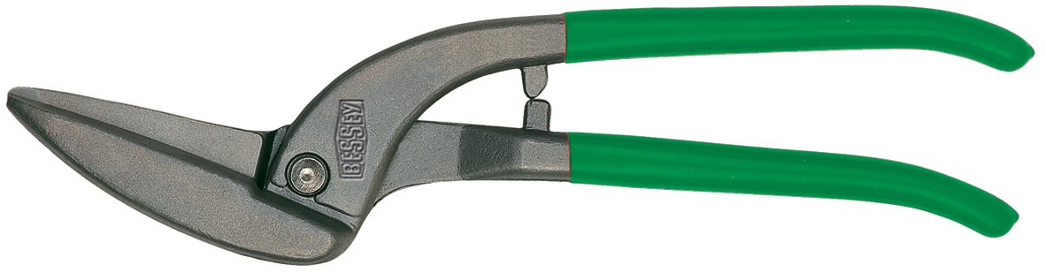 Bessey D118-300L-SB Left Cutting Pelican Snips, Blue/Grey