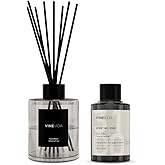 VINEVIDA Reed Diffuser for Home & Bathroom | Long-Lasting Scent Sticks Set | Oil Stick Diffuser | Bathroom Scent - Room Fragrance No. 3100 - Inspired by: Tobacco and Vanilla