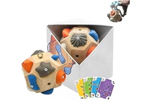 NZTGVR Boulder Block for Climbers, 3D Rock Training Ball for Grip Strength and Precision, Simulated Hold Climbing Trainer for Finger, Wrist & Forearm Conditioning, Gift for Rock Climbing Enthusiasts(1PC)