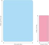 Zocipro 12Pcs Dyslexia Overlays 6 A4 Colour Overlays with Reading Ruler view 7