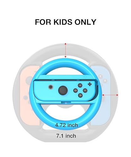 Pack Switch Steering Wheel Compatible with Mario Kart Deluxe