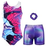 MODAFANS Gymnastics Leotards for Girls with Shorts