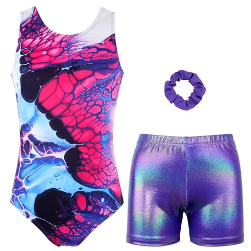 MODAFANS Gymnastics Leotards for Girls with Shorts