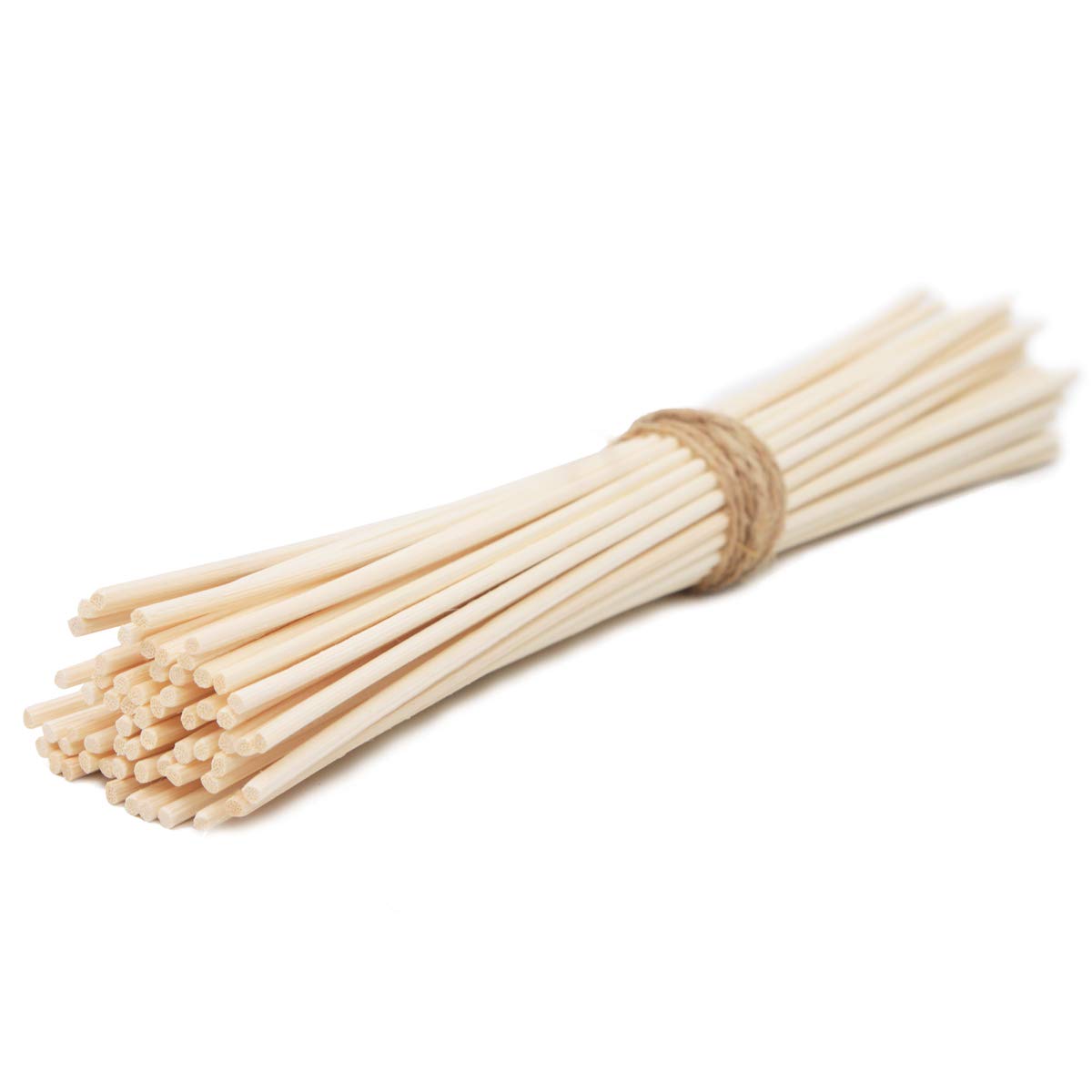 Frandy House Reed Diffuser Sticks - Natural Rattan Replacement Fragrance Diffuser Sticks, 12 X 0.12 inches 30pcs (White)