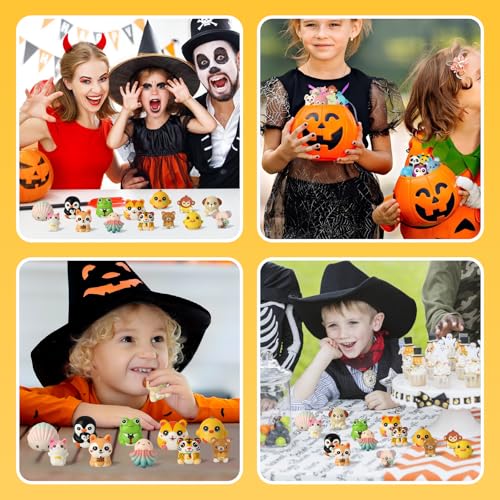 24PCS Party Favors for Kids - Cute Animal Squishy Toys Bulk for Grandkids Stocking Stuffers for Kids Pinata Stuffers Birthday Gifts for Boys & Girls Classroom Prizes