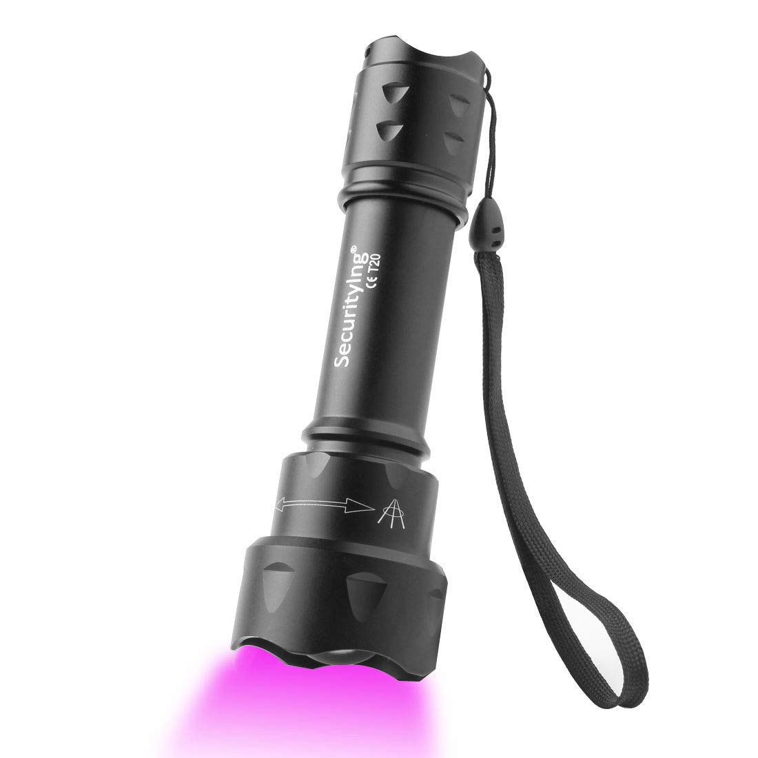 SecurityIng Zoomable LED Torch (Invisible Torch Only)