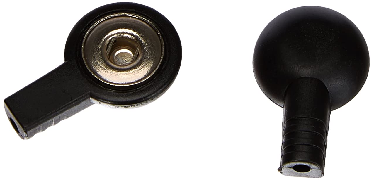 Clips Adaptors 2 mm - Black (Pack of 10)